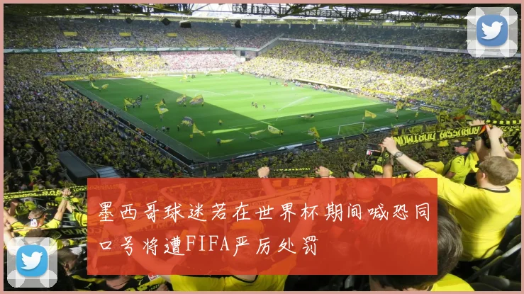墨西哥球迷若在世界杯期间喊恐同口号将遭FIFA严厉处罚